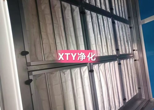風(fēng)柜中效過(guò)濾器安裝