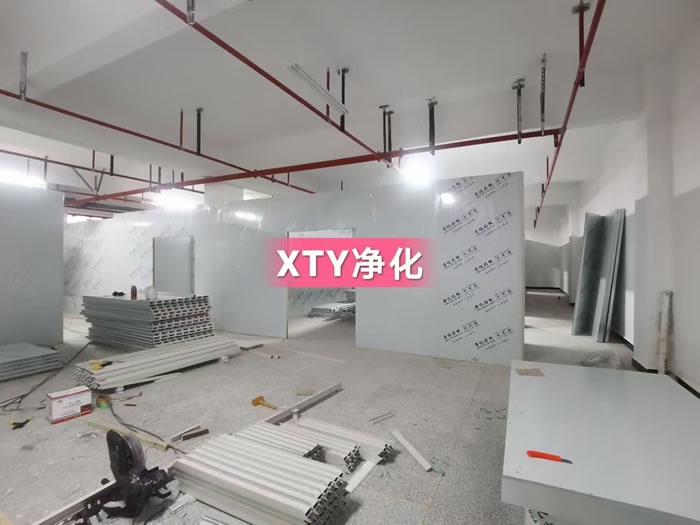 重慶三峽云海藥業(yè)股份有限公司車間施工現(xiàn)場